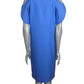 PIERRE CARDIN - 1980s Blue Cotton Sundress, Size-6