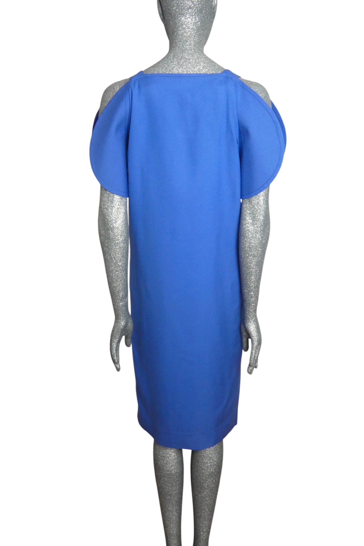 PIERRE CARDIN - 1980s Blue Cotton Sundress, Size-6