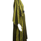 PIERRE CARDIN - 2005 Olive Taffeta Overdress, Size-6