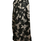 PIERRE CARDIN - 1990s Black & White Organza Skirt, Size-8