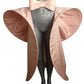PIERRE CARDIN - 2005 Pink Taffeta Hoop Overskirt, Size-4/6