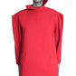 PIERRE CARDIN - 1985 Red Wool Tunic, Size-6