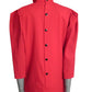 PIERRE CARDIN - 1985 Red Wool Tunic, Size-6
