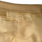 PIERRE CARDIN - 1998 Ivory Wool Skirt Suit, Size-6