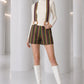 PIERRE CARDIN - 2003 Striped Knit  Suspender Shorts, Size 8