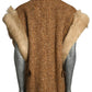 PIERRE CARDIN HAUTE COUTURE- 1989 Wool Tweed and Fur Coat, Size-6