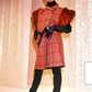 PIERRE CARDIN HAUTE COUTURE- 1989 Wool Tweed and Fur Coat, Size-6