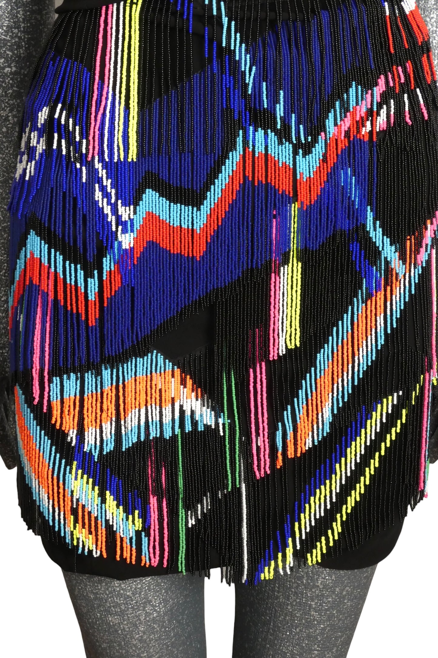PREEN BY THORNTON BREGAZZI - 2015 Beaded Fringe Dress, Size 0