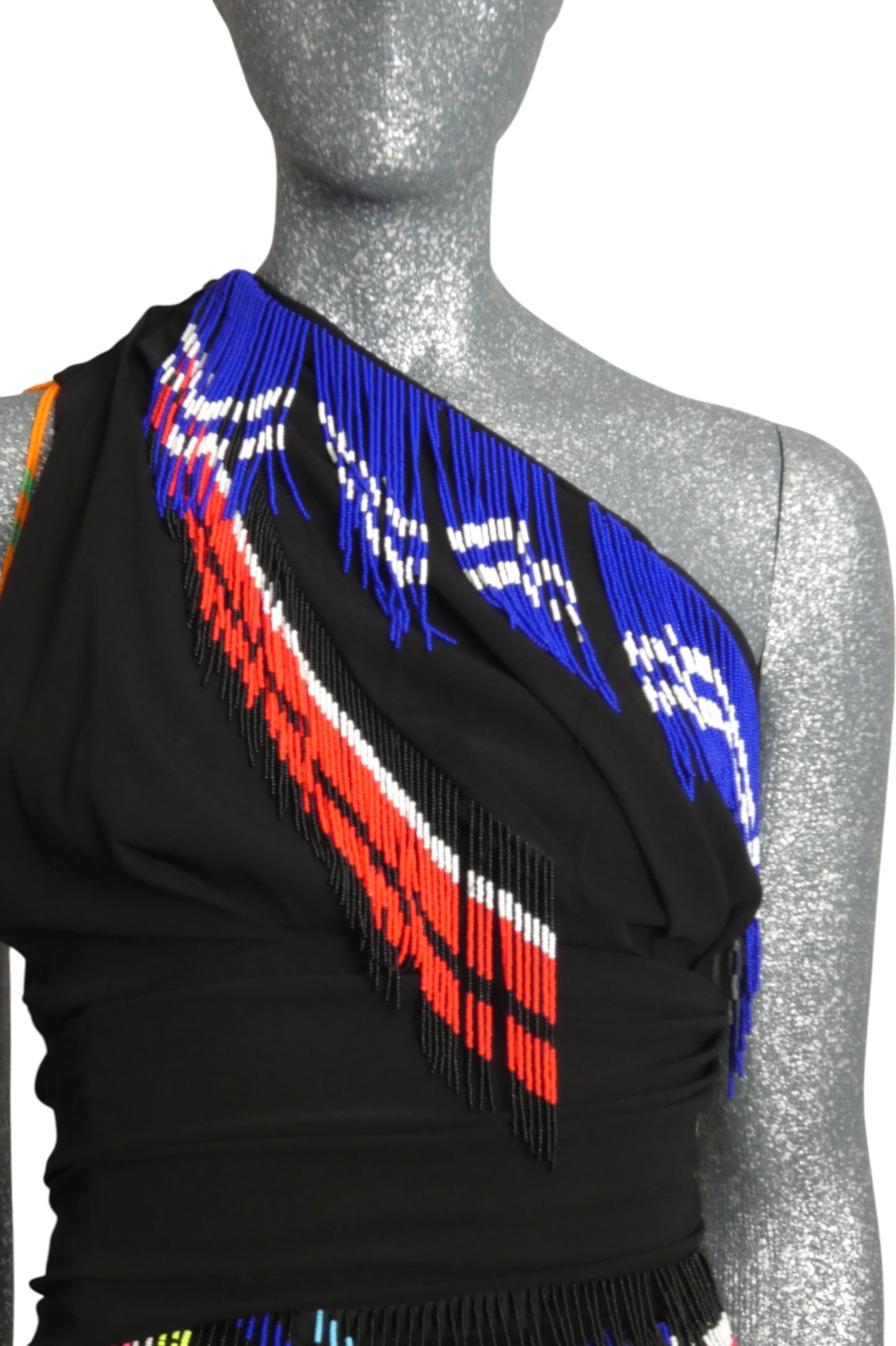 PREEN BY THORNTON BREGAZZI - 2015 Beaded Fringe Dress, Size 0