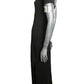 RUDI GERNREICH - 1975 Silver Cuff & Jersey Maxi Dress, Size-4