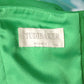 1980s Green & Blue Ombre Chiffon Evening Dress, Size-8