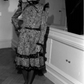 VALENTINO BOUTIQUE - 1981 Floral Silk Ruffle Dress, Size-6