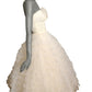 WILL STEINMAN - 1950s White Tulle Cocktail Dress, Size-2