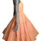 WILL STEINMAN - 1950s Pink Taffeta & Tulle Cocktail Dress, Size-6