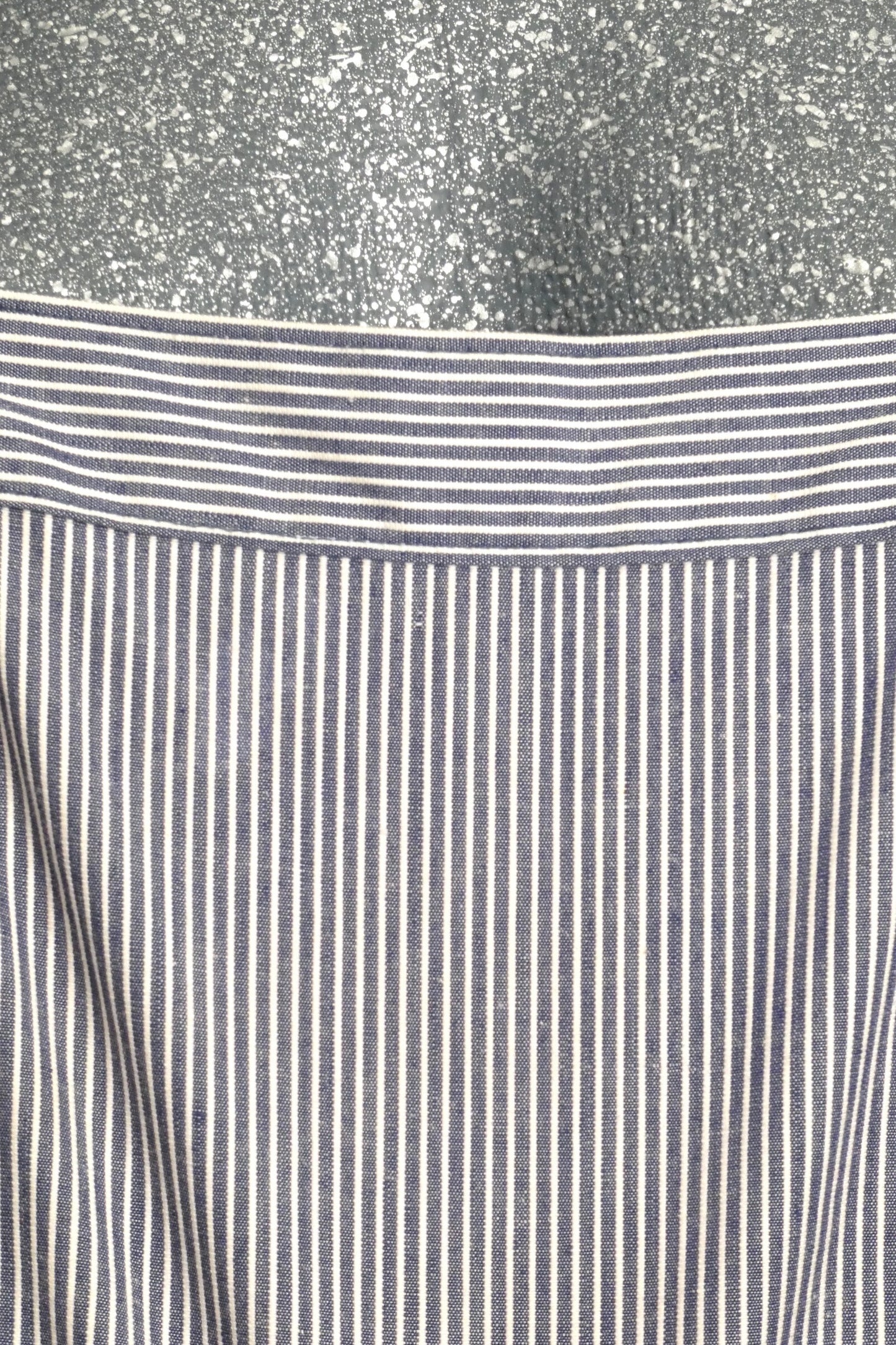 LADY WRANGLER - 1970S Cotton Stripe Short-All's, Size-2