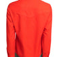 1970s Red Western Shirt, Size-4