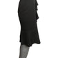 YVES SAINT LAURENT - 2003 Wool Gabardine Ruffle Skirt, Size-4