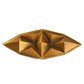 YVES SAINT LAURENT - 1980s Gold Tone Metal Brooch