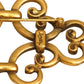 YVES SAINT LAURENT- Gold Tone Metal Brooch