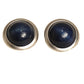 YVES SAINT LAURENT - 1970s Wooden Button Earrings