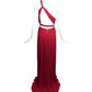 ROBERTO CAVALLI-Beaded Knit Evening Gown, Size-10