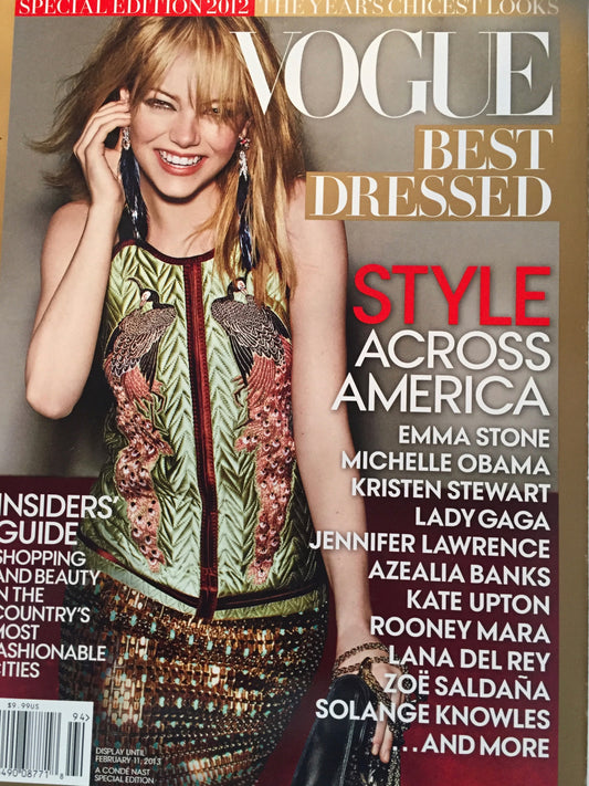 2012 Vogue Magazine
